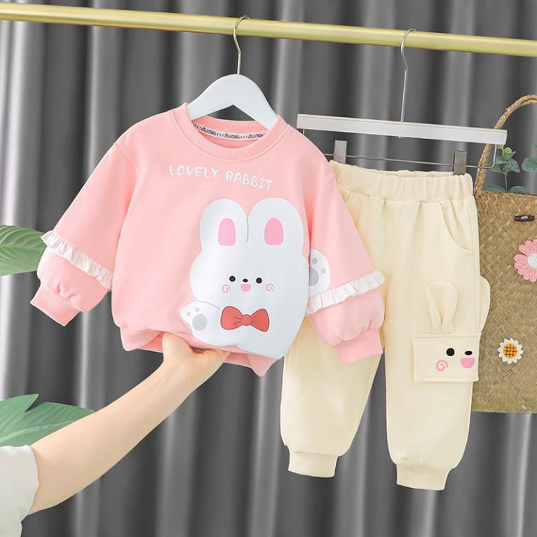 ⚡ ⚡ FLASH SALE ⚡ - Giá rẻ, miễn phí ship - Bộ quần áo trẻ em thu đông dài tay. Cotton nỉ da cá giữ ấm thu đông - XG070