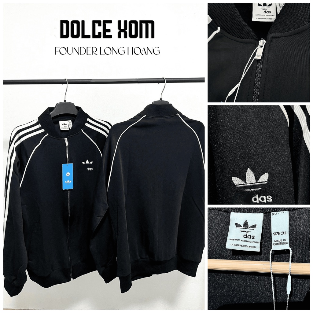 Áo Khoác Thể Thao Nam 3 Sọc Kiểu Dáng Trẻ Trung