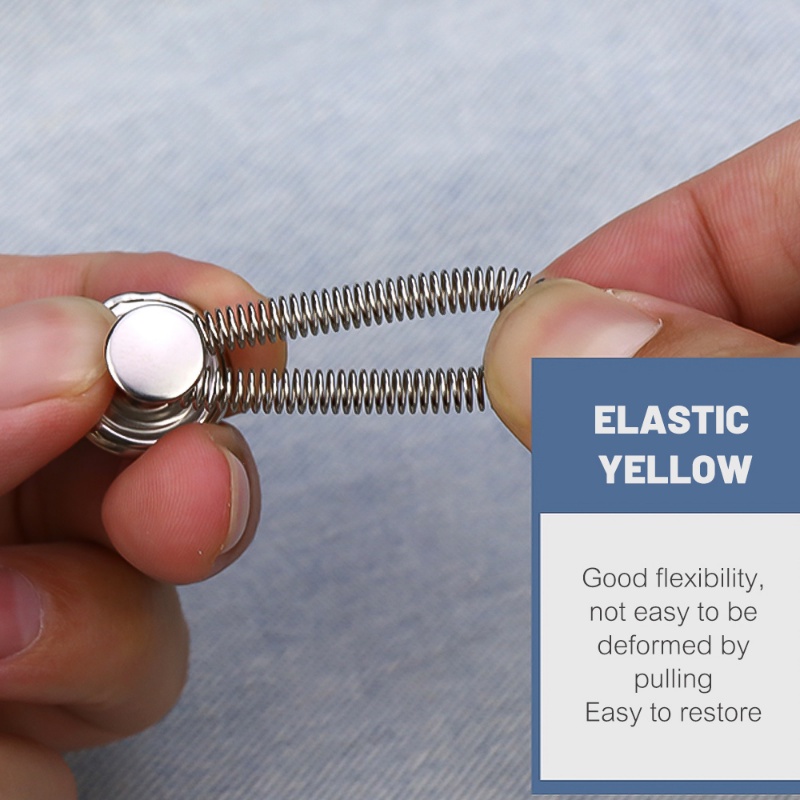 Khóa Nối Dài Thắt Lưng Quần Jean Tối Giản Điều Chỉnh Được Bằng Kim Loại