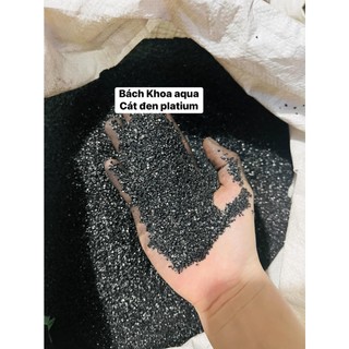 Cát đen Platinum trang trí bể cá