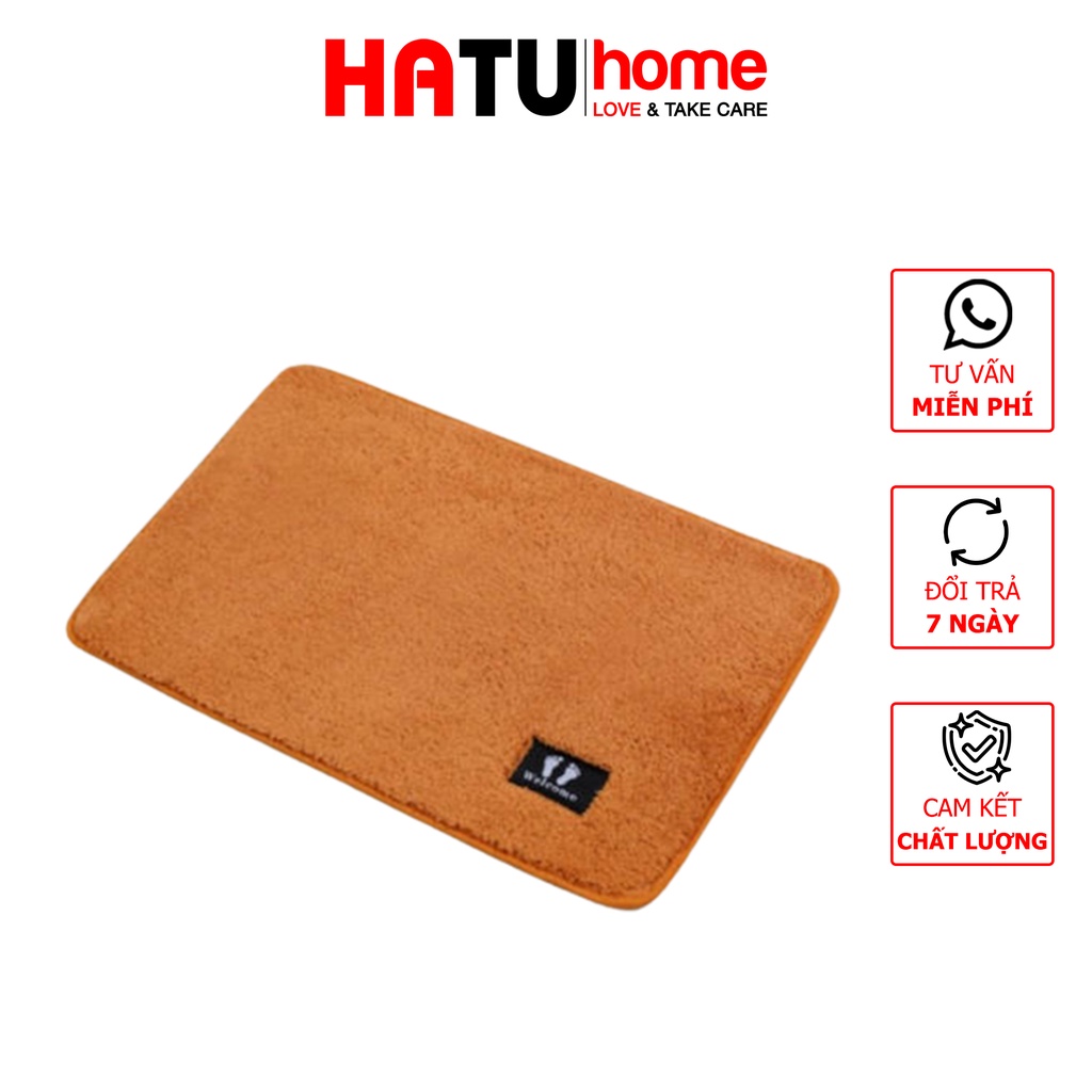 Thảm lau chân len mịn thấm hút tốt chống trơn trượt - CH68