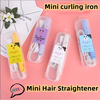 Máy uốn tóc kiêm duỗi tóc mini sử dụng ion âm tiện dụng