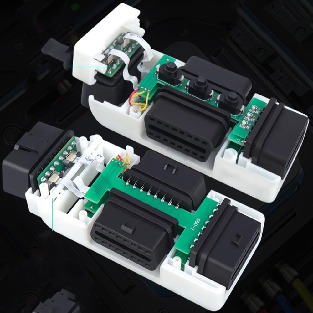 Bộ Chuyển Đổi Cáp OBD2 OBDII Full 16 Pin, Male Sang 3 Female Plug 1 Sang 3 OBD