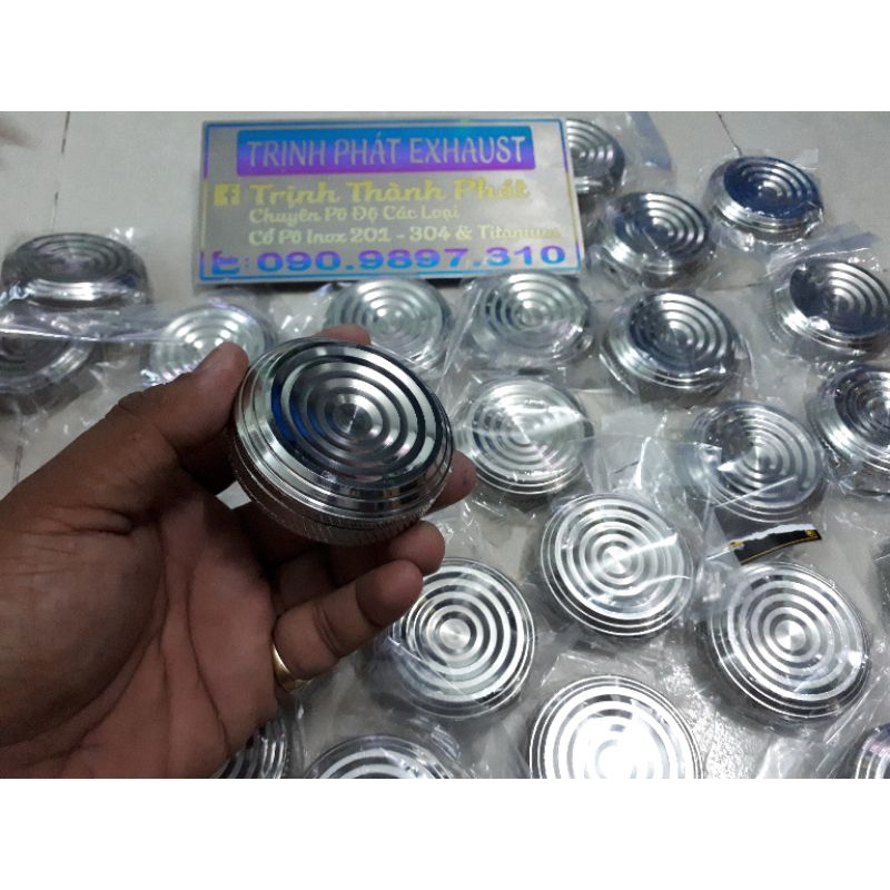 Nắp bình xăng SALAYA 304 CNC gắn được nhiều loại xe