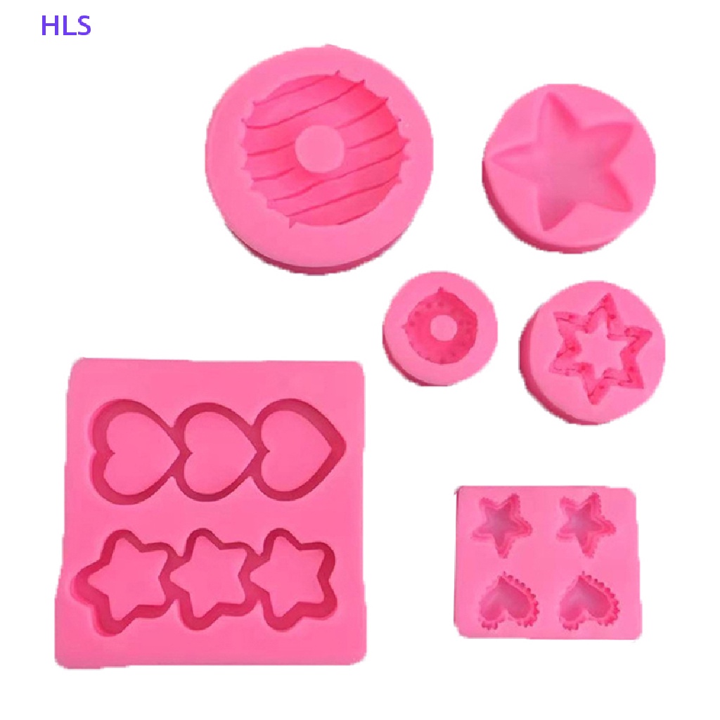 Khuôn Silicone Tạo Hình Làm Bánh Donut / Chocolate