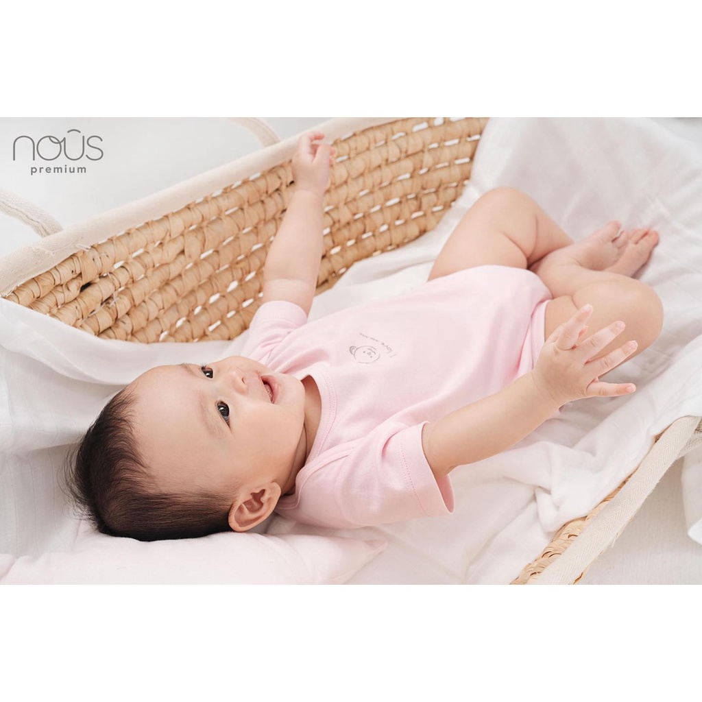 Set 2 Bodysuit cộc tay Nous