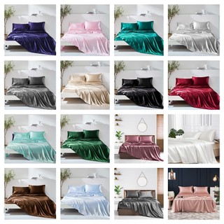 [ BỘ 5 MÓN] CHĂN DRAP GỐI PHI LỤA CAO CẤP JEJUBEDDING