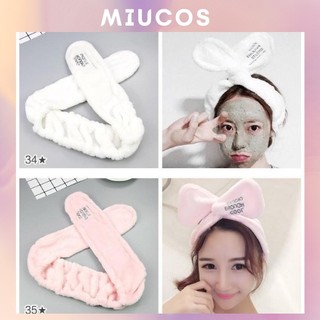 Băng đô  cài tóc  rửa mặt dễ thương cho nàng
