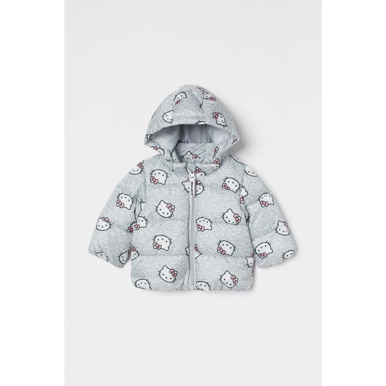 (hàng auth) Áo khoác bé gái siêu nhẹ HM UK săn sale 6-9m đến 2-3Y