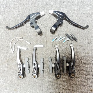 Full bộ phanh v tektro . cặp tay phanh và ngoàm thắng v tektro taiwan.