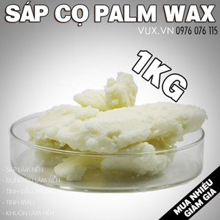 1KG Sáp Cọ Mềm Làm Nến Ly Cốc - Palm Wax - Nguyên Liệu Làm Nến Thơm Handmade