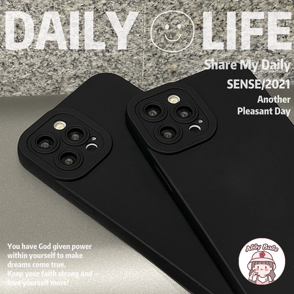 Ốp Điện Thoại TPU Mềm Chống Mồ Hôi Màu Đen Nhám Cho Iphone 14 Pro Max 11 7Plus 13 12 11 Pro Max X XS 12 13 XR