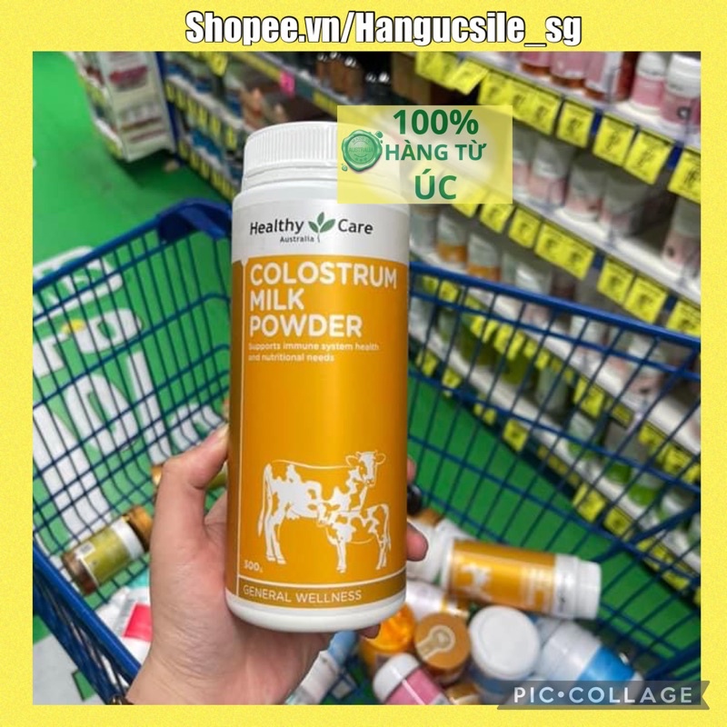 Sữa bò non Healthy Care Colostrum Milk Powder 300gr