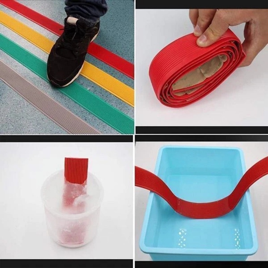 Dải Dán Bậc Thang Tự Dính Bằng PVC Chống Trượt Chống Va Chạm Tinh Tế Dành Cho Trường Mẫu Giáo / Nhà Cửa