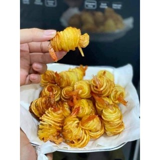 TÔM CUỘN KHOAI TÂY khay 10con🍤(giao hỏa tốc)
