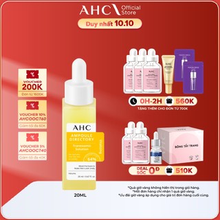 Tinh Chất Cô Đặc Mờ Thâm Nám & Dưỡng Trắng AHC Ampoule Directory Tranexamic Solution 20ml