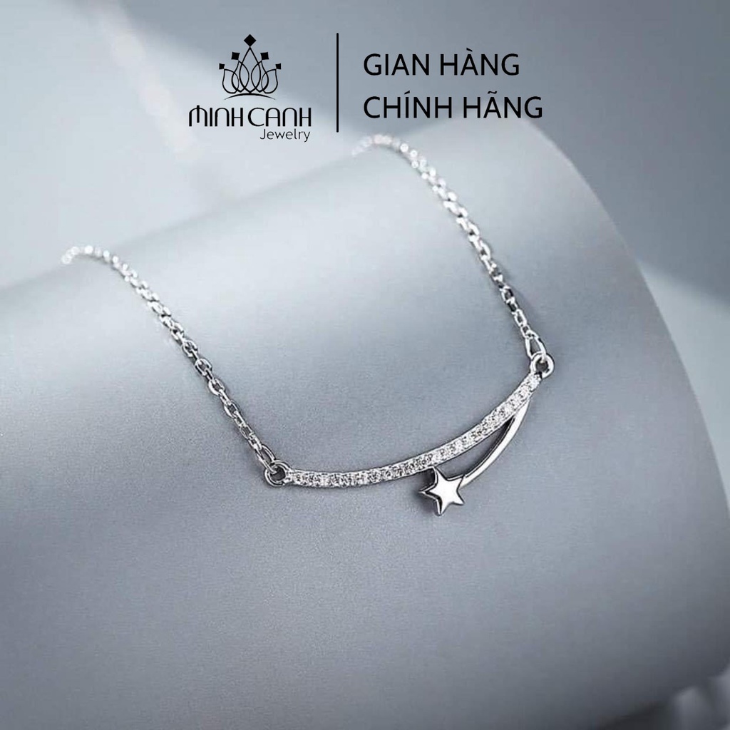 Dây Chuyền Bạc Sao Smile Minh Canh Jewelry