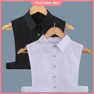 Cổ áo sơ mi giả tháo rời cho nữ mùa thu đông cao cấp thân vuông thời trang công sở - Mã AO01 The Collar Box