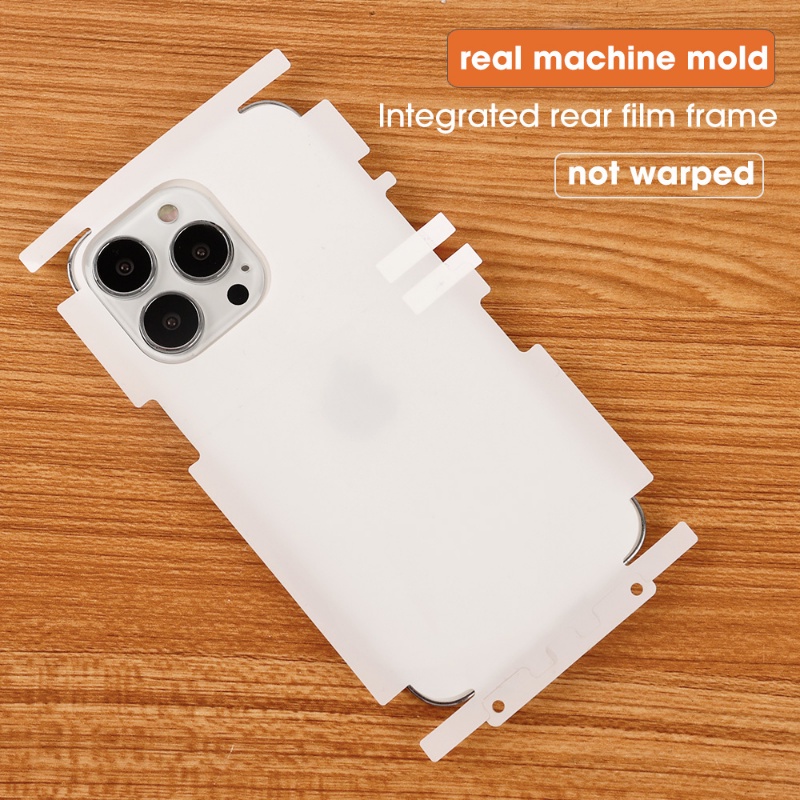 Miếng Dán Bảo Vệ Mặt Sau Chống Trầy Xước / Vân Tay Cho iPhone 12 / 13 12 13 Pro Max