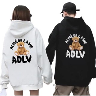 Áo hoodie . ADLV . gấu nỉ bông dầy,  áo hoodie [ M2 ]