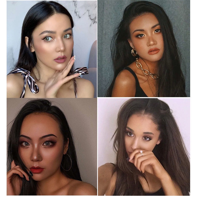 Kem Nền Trang Điểm Tan Africa Màu Vàng Đen Phong Cách Âu Mỹ