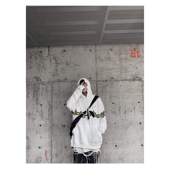 Áo hoodie chữ chạy Hongdor H2A876