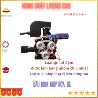 Đầu bơm máy rửa xe mini loại sịn