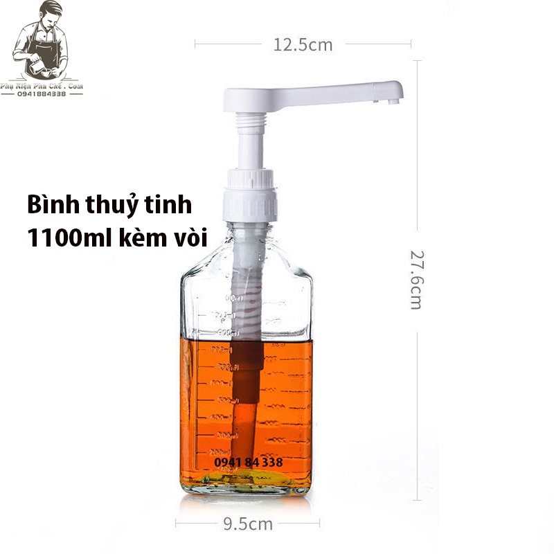 Bình Bơm Mứt, Bình bơm mật ong, bình bơm siro