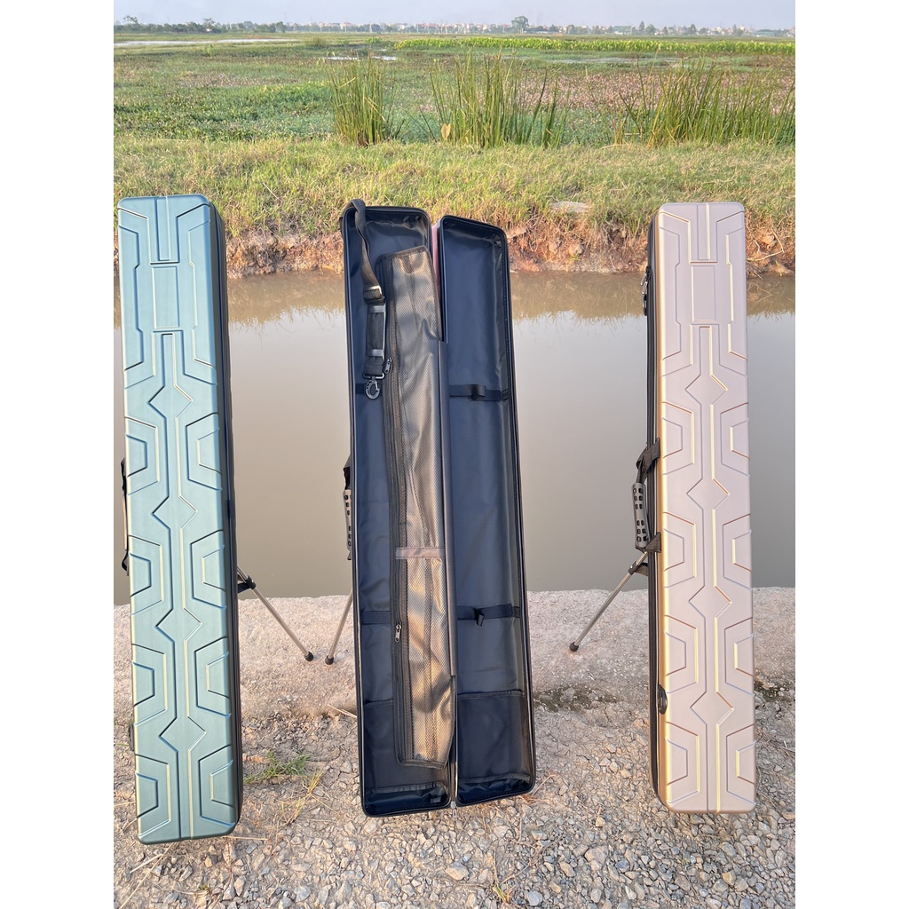 Bao Đựng Cần Bao Đựng Cần Câu Cá ABS Hợp Kim, Chống Thấm Nước Dài 1m27  bao đựng đồ câu