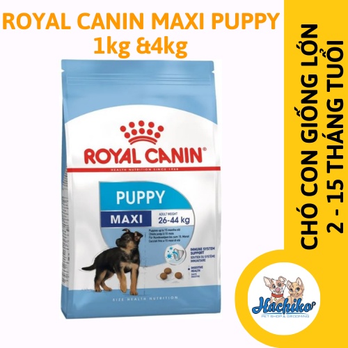 Royal Canin Maxi Puppy 1kg - Thức ăn cho chó giống lớn dưới 12 tháng Royal Canin Maxi Puppy 1kg