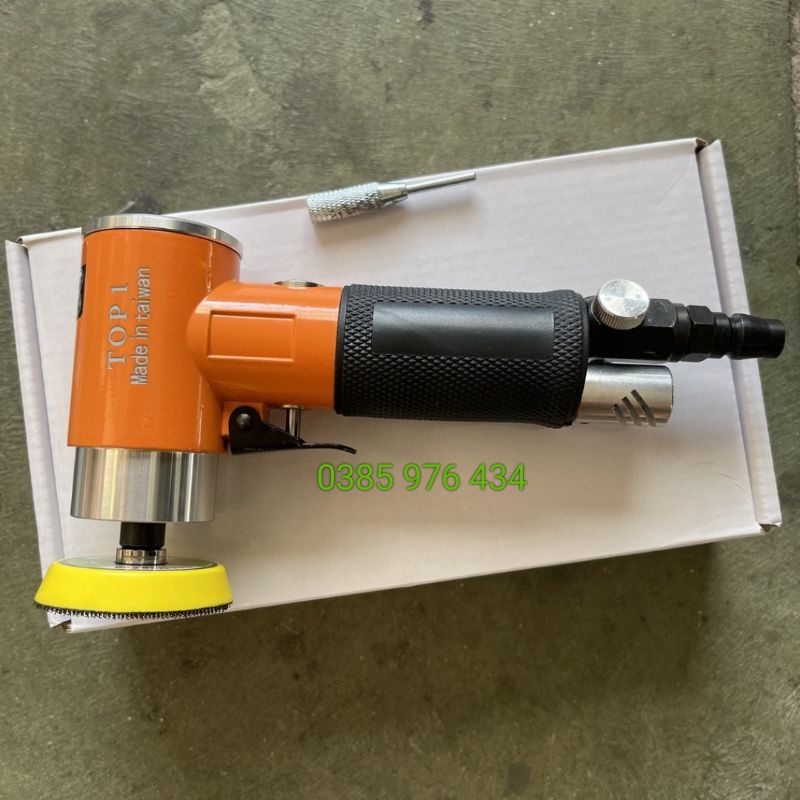 Máy đánh bóng ô tô, xe máy mini_dùng hơi khí nén hiệu TOP