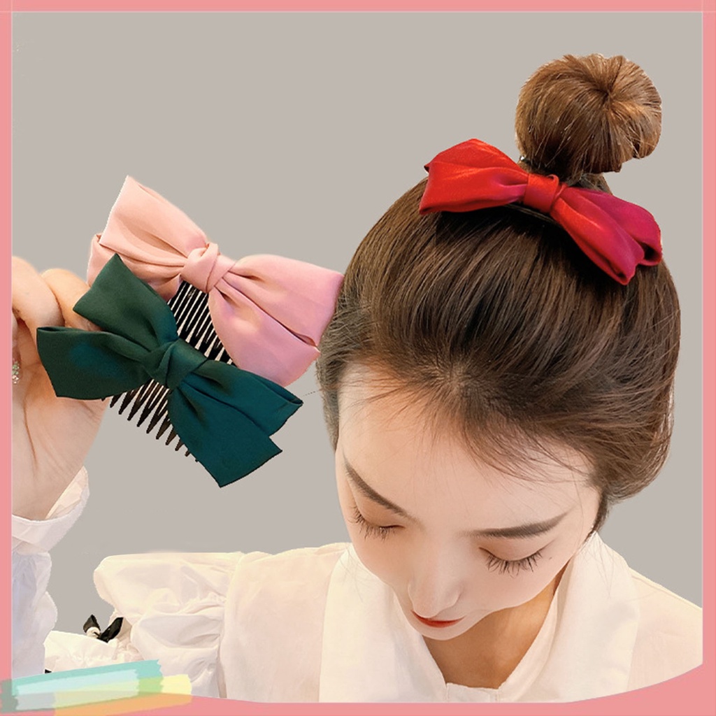 Lược Cài Tóc Bằng Acrylic Không Phai Màu Sắc Ngọt Ngào Cho Nữ