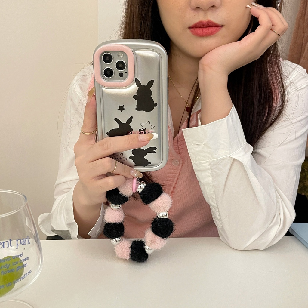 Ốp Điện Thoại Túi Khí Phong Cách blackrabbits Cho iPhone 14 / 13 / 12 / 11