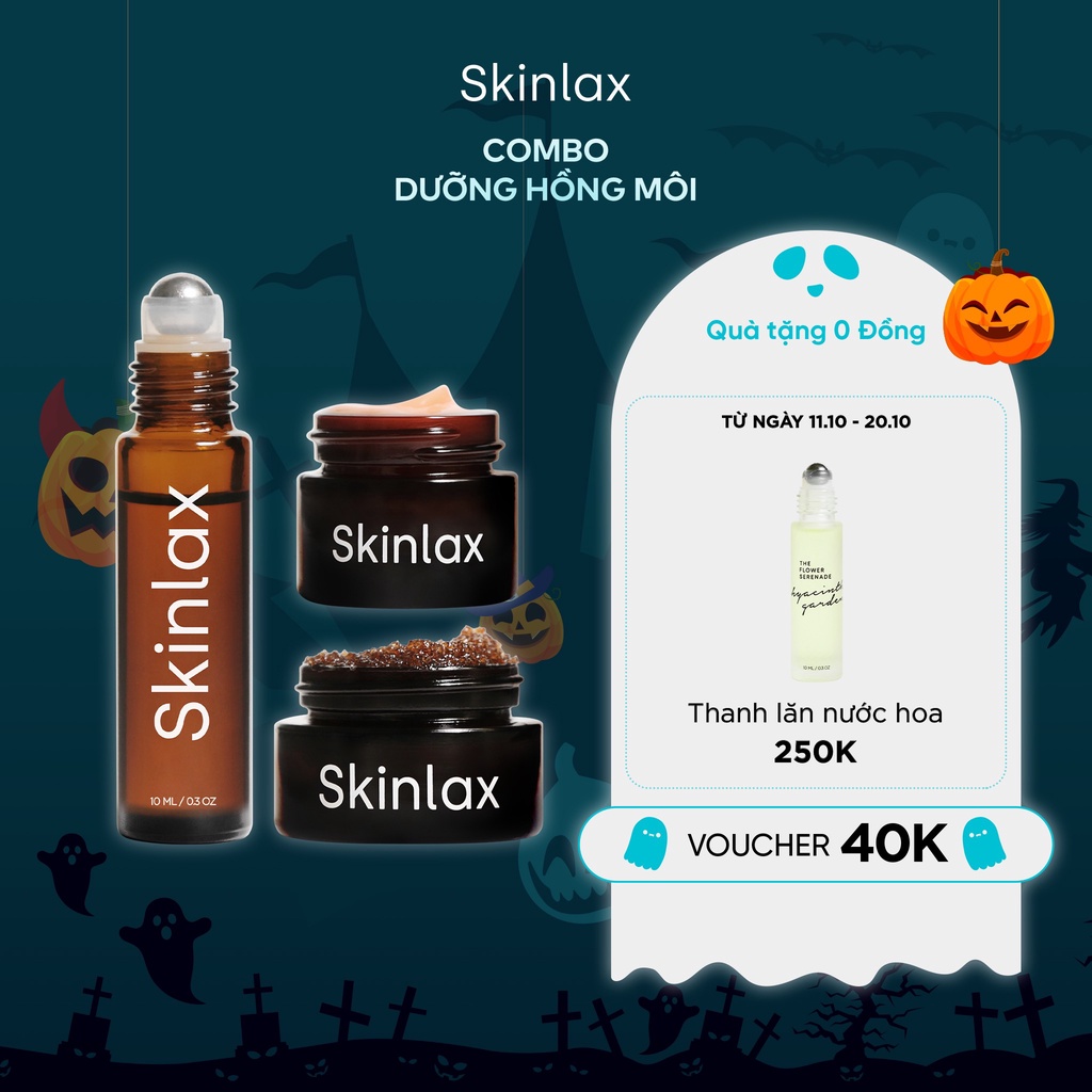 Combo Dưỡng Hồng Môi SKINLAX