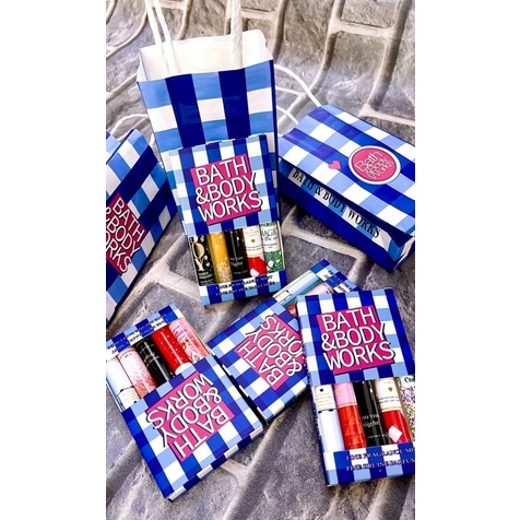 SET 5 CHAI BODY MIST BATH & BODY WORK 5*10ml