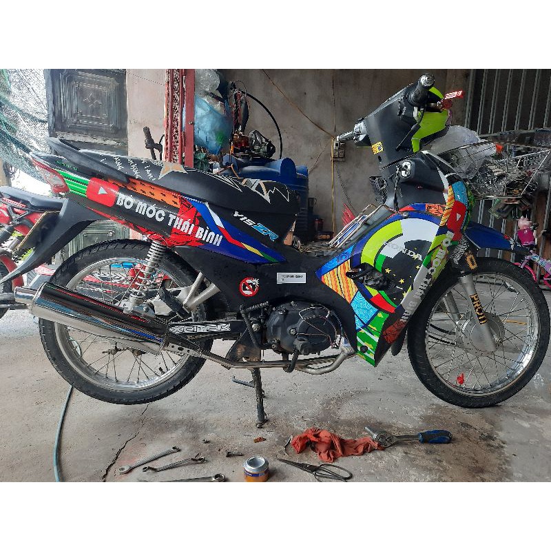 Bô RSX 1:1 sài gòn móc nhẹ cho wave 50.100.110cm3