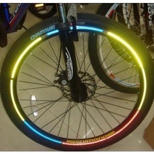 Miếng Dán Decal Phản Quang Dán Vành Mâm Xe Đạp , Xe Máy