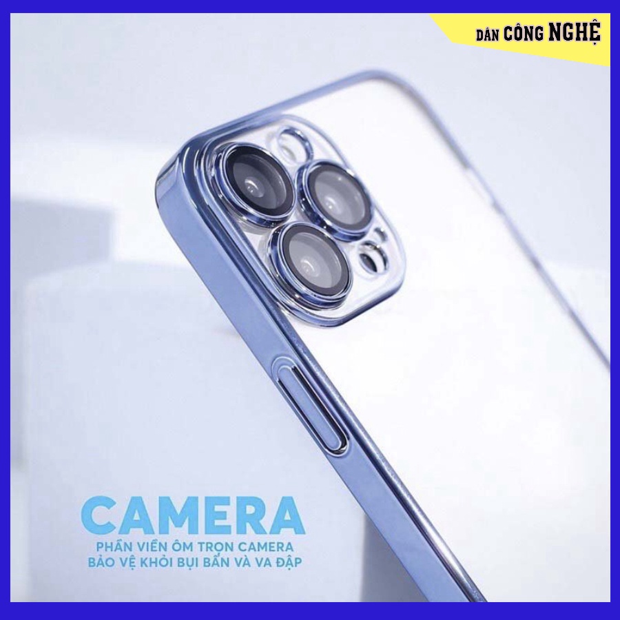 Ốp lưng iPhone 14 bảo vệ Full CAMERA chính hãng cao cấp viền màu chống ố cực chất