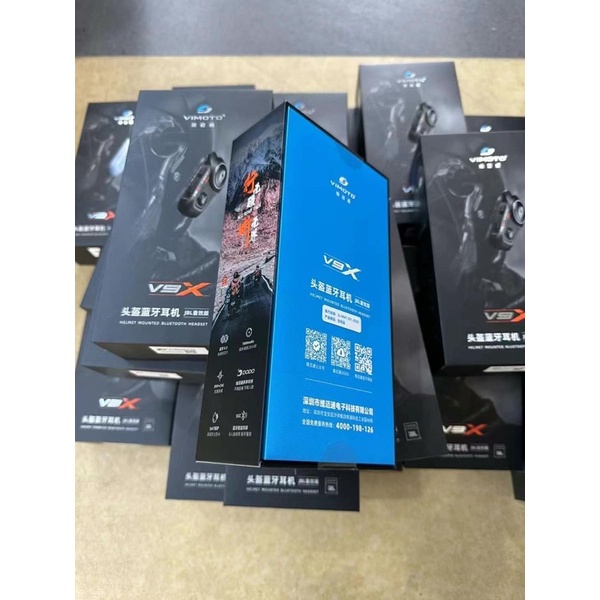 Tai nghe gắn nón bảo hiểm Vimoto V9X