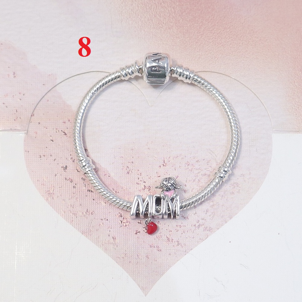 Bộ sưu tập vòng charm bạc 1 vòng 1 charm dành cho bé- Trang sức bạc Venus