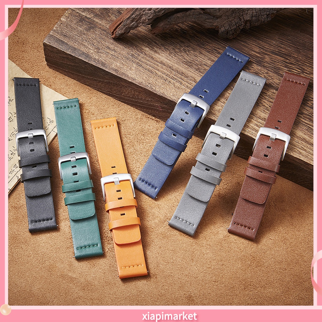 Dây Đeo Da Thay Thế Cho Đồng Hồ Thông Minh Huawei 20mm 22mm
