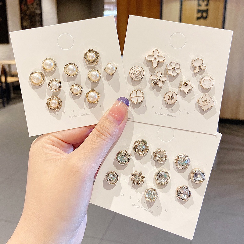 10 Trâm Cài Áo Chống Chói Đính Đá Thời Trang