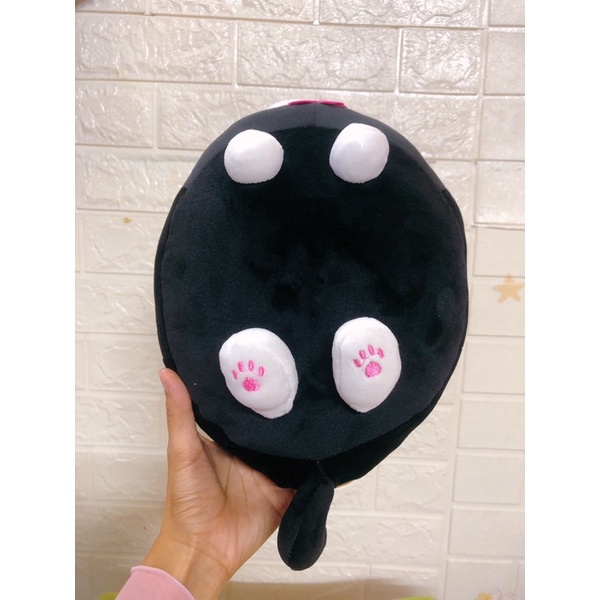 GẤU BÔNG MÈO ĐEN JENNIFER Đáng Yêu-Chất Miniso Mềm-CAO CẤP