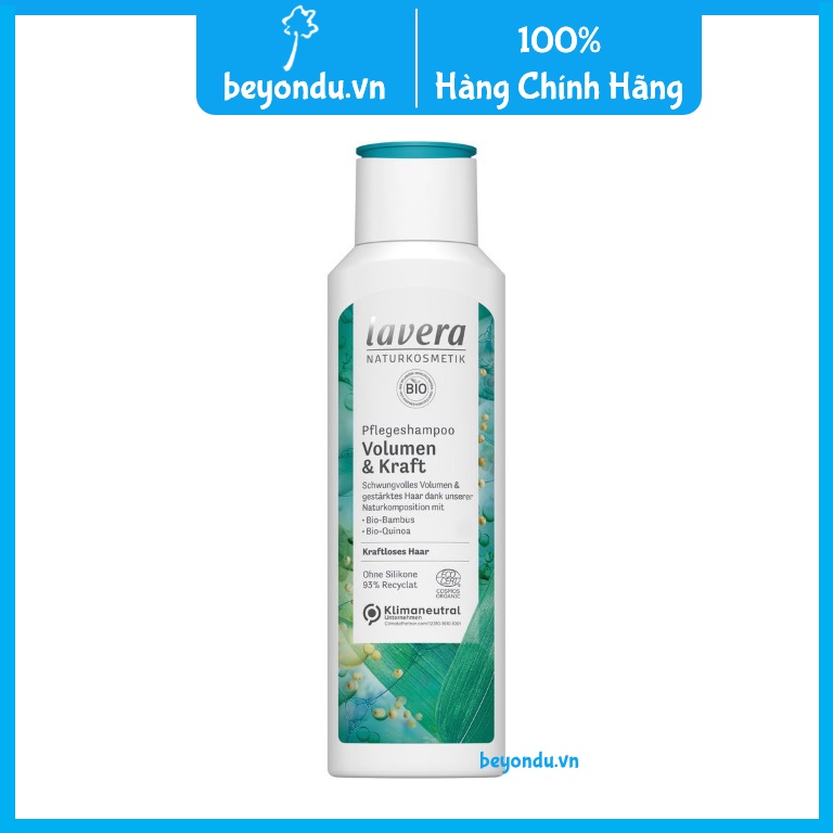 Dầu gội ngăn rụng tóc hữu cơ Lavera 250ml