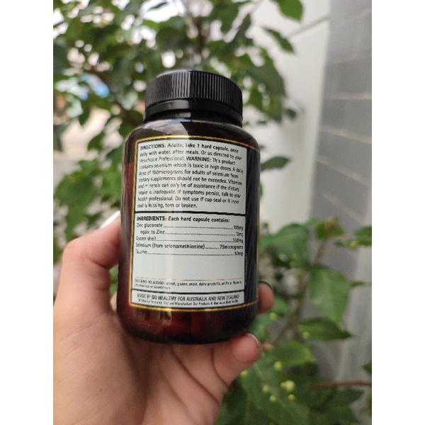 Tinh chất hàu Oyster plus ZinC hỗ trợ tăng sinh lý nam  cải thiện sinh lý 120 viên dành cho người từ 18 tuổi