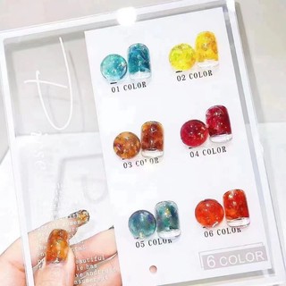 Nhũ khổng tước,hổ phách 6 hũ