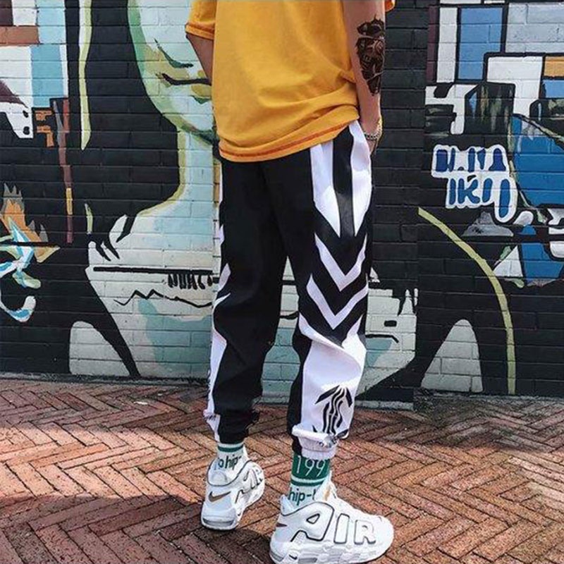 Quần Dài Thể Thao Dáng Rộng Phong Cách Thời Trang Hàn Quốc Cho Nam Giới