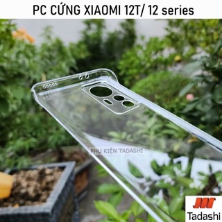 Ốp Lưng Trong Suốt KHÔNG VIỀN Xiaomi 12T/ 12T Pro/ 12X/ 12/ 12 Pro Nhựa PC Cứng Siêu Mỏng Không Ố Vàng, Bảo Vệ Camera.