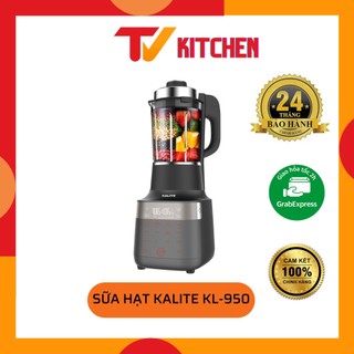 Máy làm sữa hạt đa năng Kalite KL 950, công suất 2700W 1,75L, máy xay nấu có nắp cảm biến chống trào, sấy khô khử khuẩn