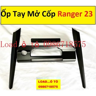 Ốp Trang Trí Tay Cốp Xe FORD RANGER 2024-2016 Màu Đen,Vừa Cho tất cả các bản của ranger